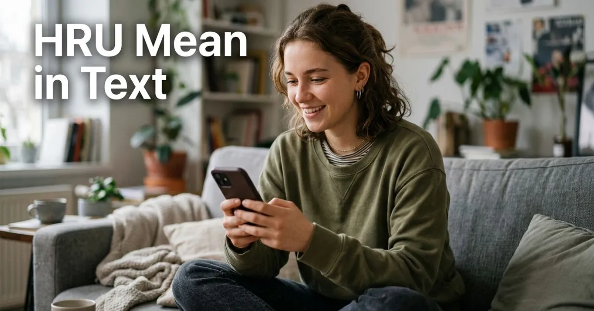 HRU Mean in Text