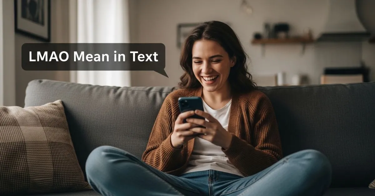 LMAO Mean in Text