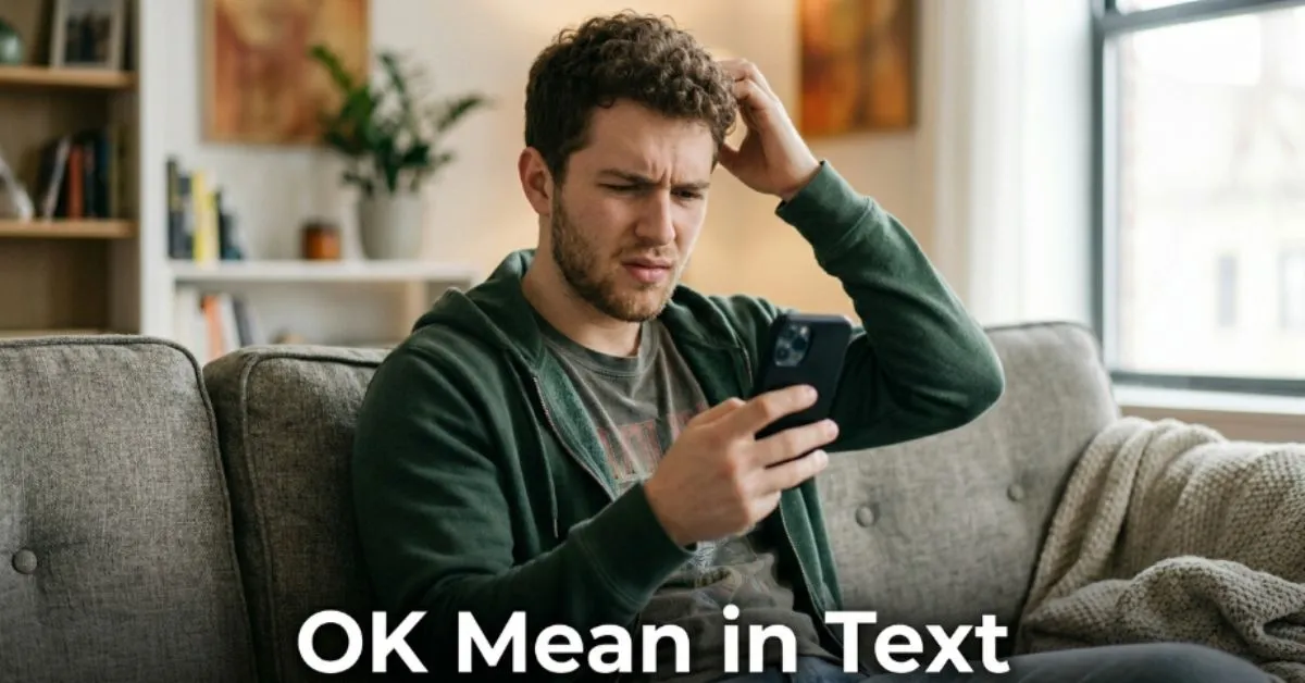OK Mean in Text