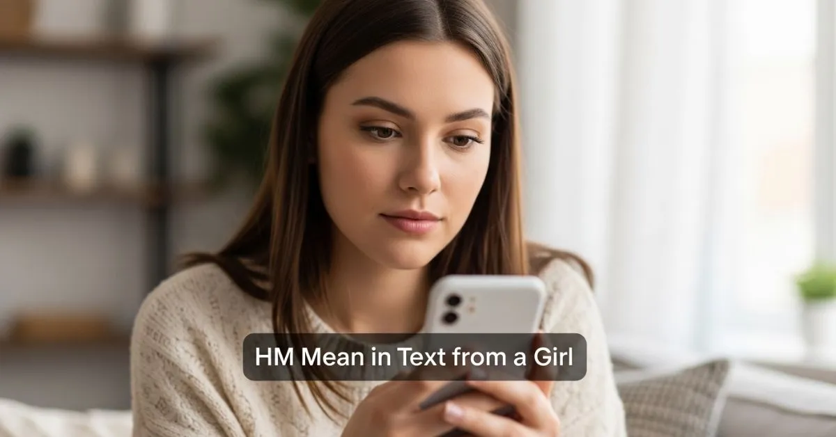 HM Mean in Text from a Girl