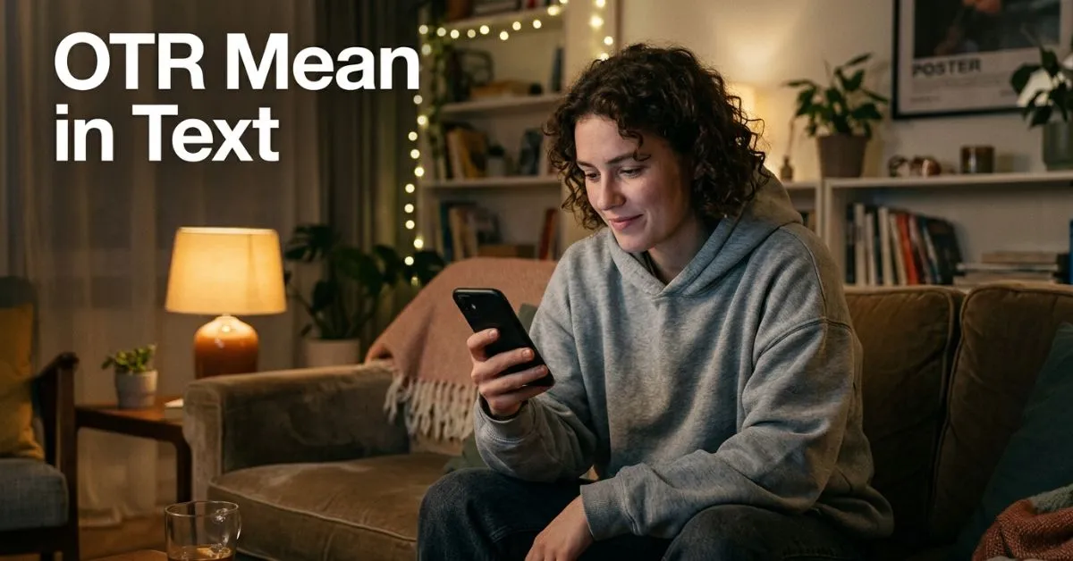 OTR Mean in Text