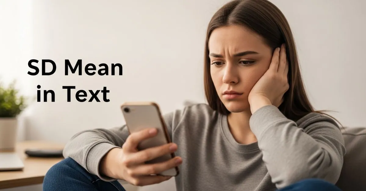 SD Mean in Text