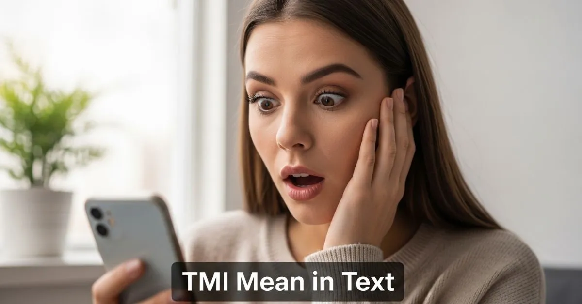 TMI Mean in Text