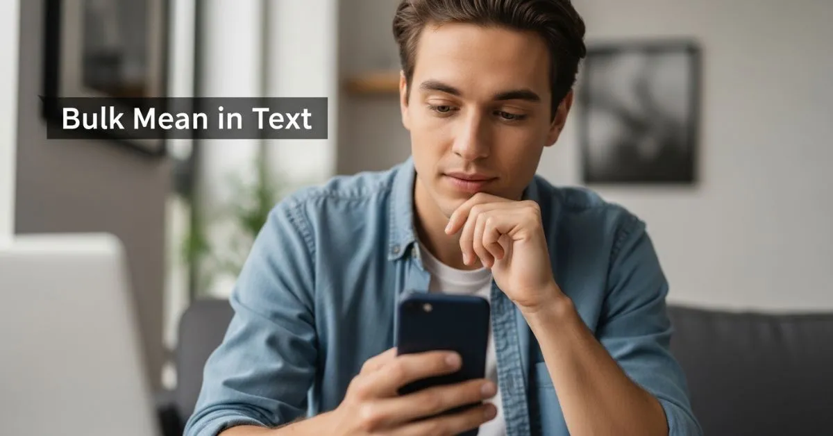 Bulk Mean in Text