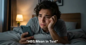 HBS Mean in Text