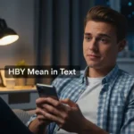 HBY Mean in Text