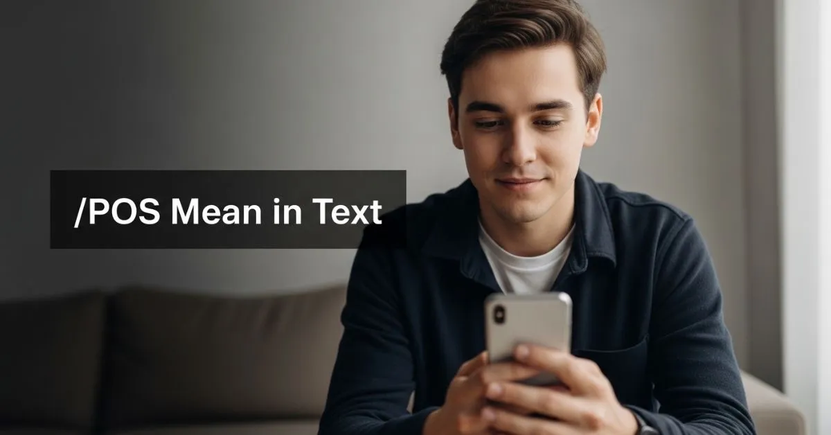 /POS Mean in Text