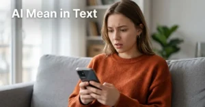 AI Mean in Text