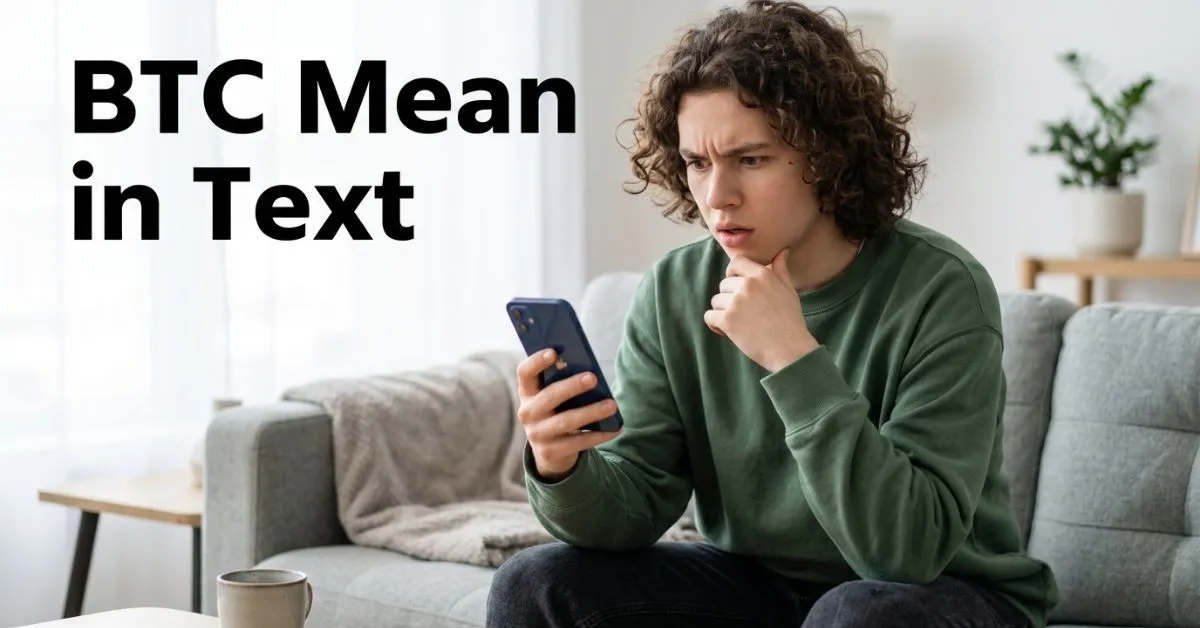 BTC Mean in Text